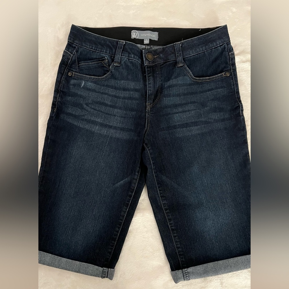 Wit & Wisdom Blue Jean Shorts like new